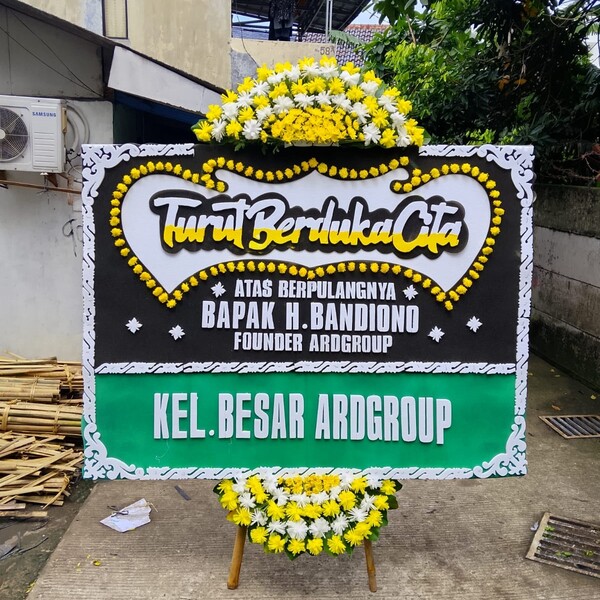 Bunga Papan Duka Cita MDC 03