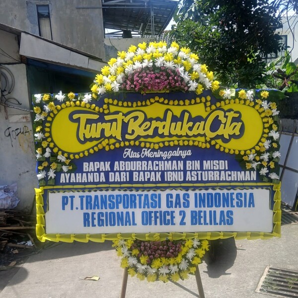 Bunga Papan Duka Cita MDC 10