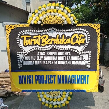 Bunga Papan Duka Cita MDC 22