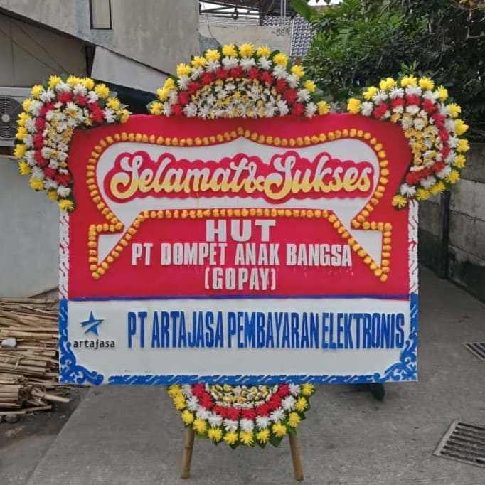 Bunga Papan Ucapan Selamat MBS 07