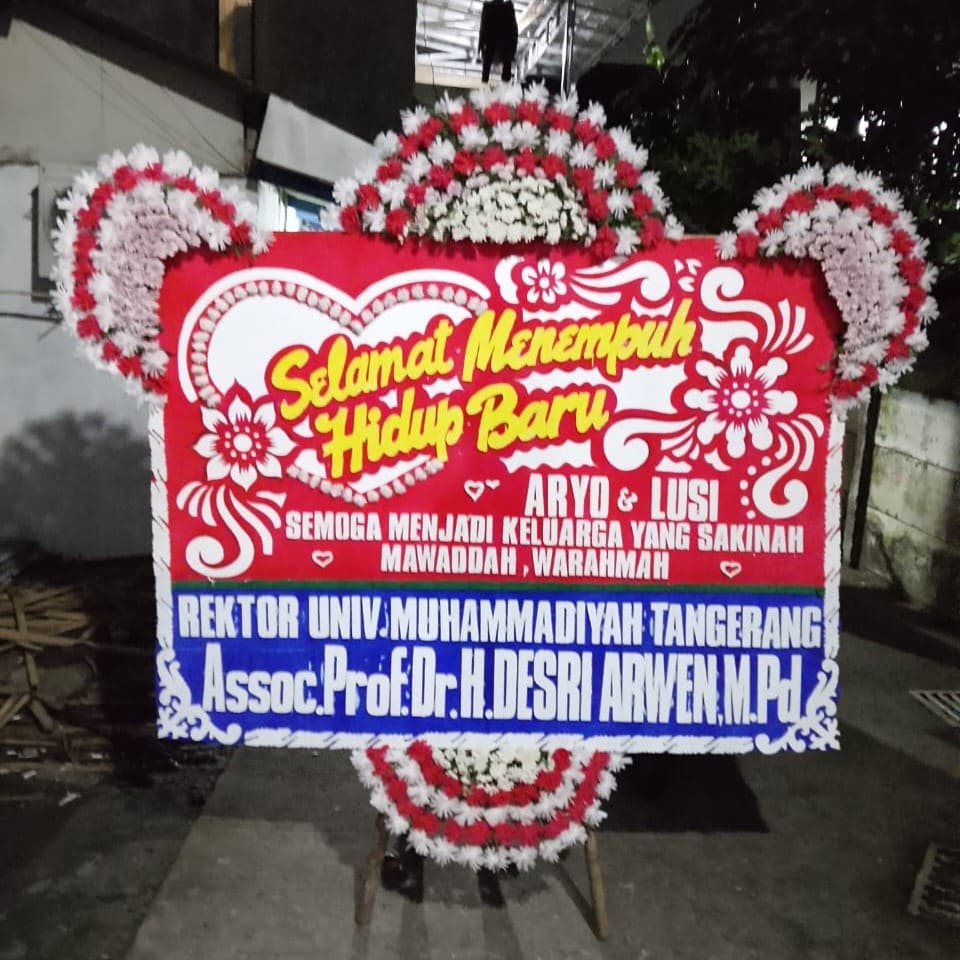 Bunga Papan Ucapan Selamat MBS 08