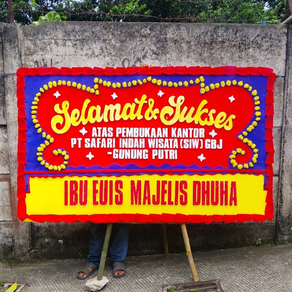 Bunga Papan Ucapan Selamat MBS 13