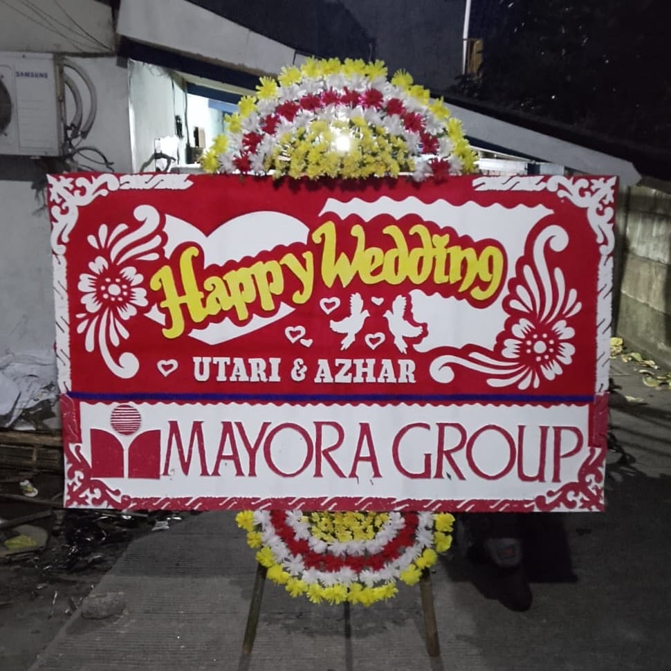 Bunga Papan Ucapan Selamat MBS 20