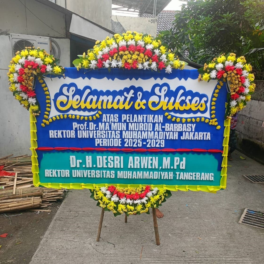 Bunga Papan Ucapan Selamat MBS 21