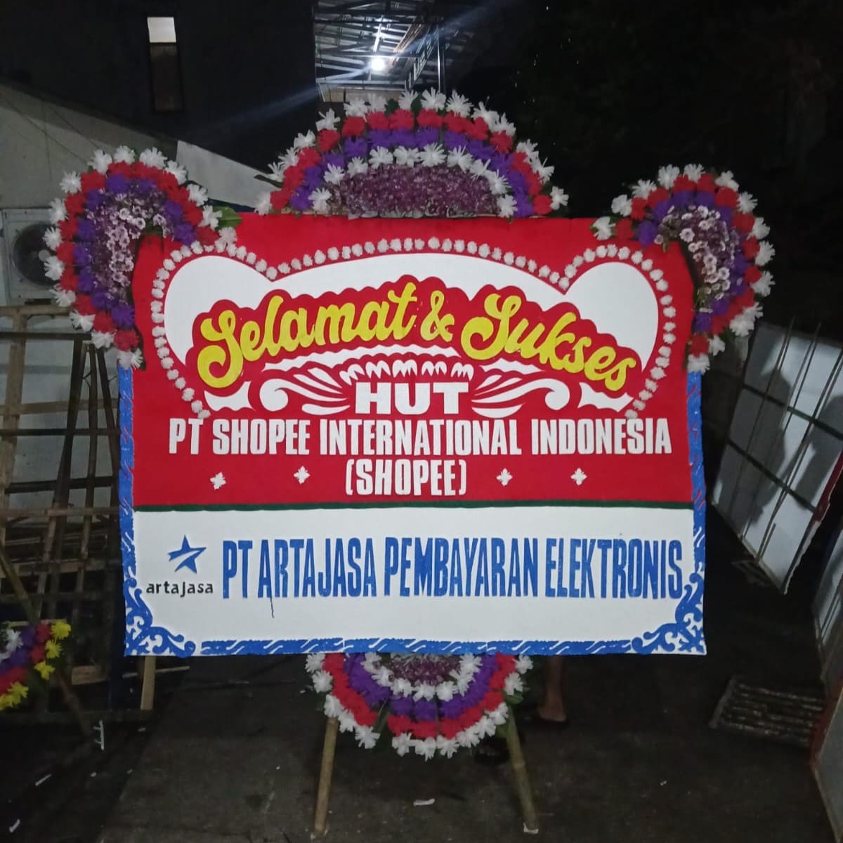 Bunga Papan Ucapan Selamat MBS 23