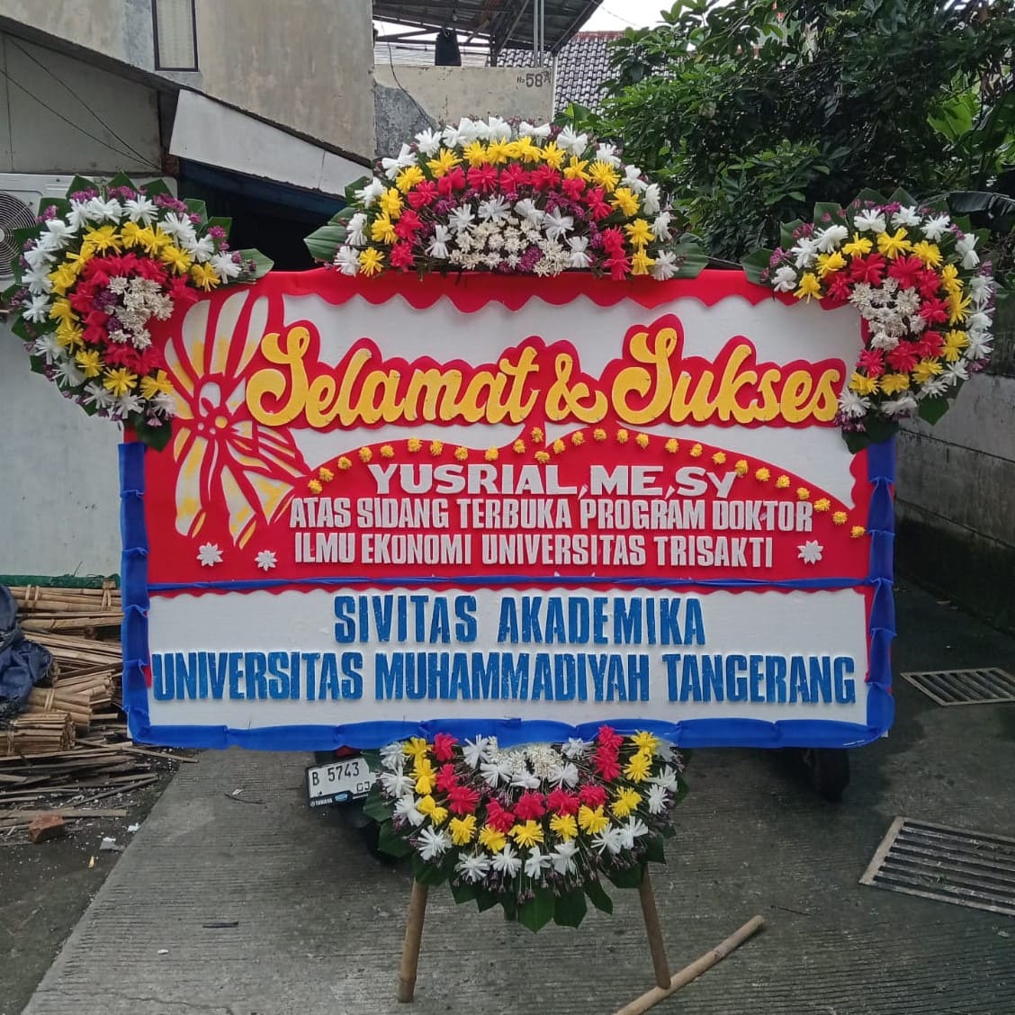 Bunga Papan Ucapan Selamat MBS 29