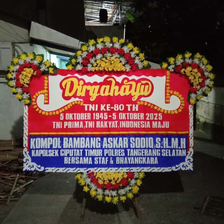 Bunga Papan Ucapan Selamat MBS 30