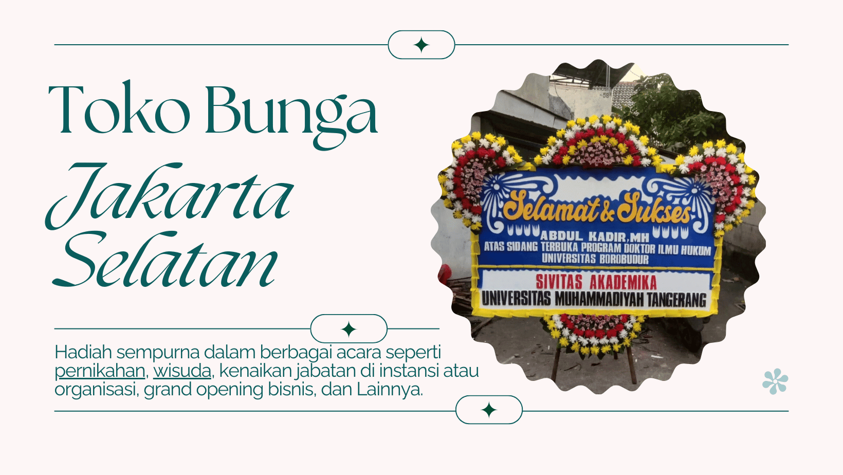 Toko Bunga Jakarta Selatan
