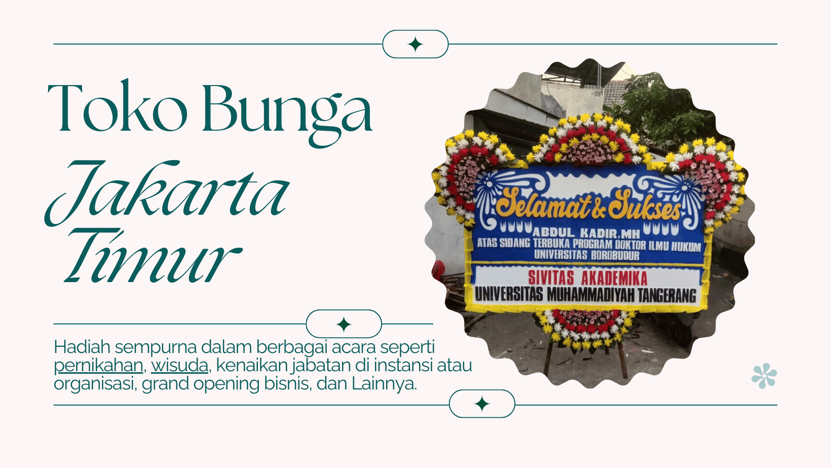 Toko Bunga Jakarta Timur